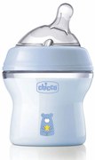 Πλαστικό Μπιμπερό 150ml Με Θηλή Σιλικόνης 0+Μ Chicco Natural Feeling A60-81311-20 Σιέλ