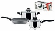 Pyramis Mixcook Inox Σετ Μαγειρικών Σκευών (3+2 Τεμάχια)