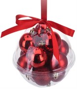 Σετ 14 τεμ. Χριστουγεννιάτικες Μπάλες 4cm 602319