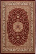 Χαλί Lovewool 71771 51066 Beige-Bordo Βιοκαρπέτ 200X300cm