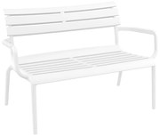 PARIS ΚΑΝΑΠΕΣ WHITE 116X70X75εκ. ΠΟΛ/ΝΙΟΥ SIESTA 116X70X75εκ.