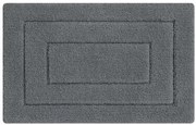 HOME USE πατάκι μπάνιου HUH-0203, αντιολισθητικό, 50 x 80cm, γκρι