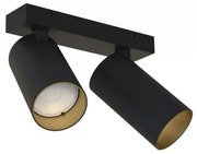 Απλίκα Φωτιστικό Τοίχου 2xGU10 10W IP20 Μαύρο Χρυσό Mono 7766 Nowodvorski-7766-Μαύρο-Χρυσό 7766