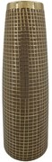 Βάζο 15-00-22946 Φ15x44,5cm Moca-Gold Marhome Ceramic