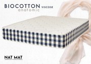 KS Strom Στρώμα Natural Viscose Biocotton Anatomic 130X190X30εκ.