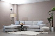 Corner Sofa Loop 13 Light Grey