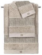 Πετσέτες Μπάνιου (Σετ 3τμχ) Guy Laroche Valley Natural 500gsm