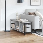 vidaXL Ράφι Βιβλίων Γκρίζο Σονομα 102 x 32 x 40,5 εκ.