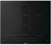 Gorenje GEH6432BSCWF Αυτόνομη Επαγωγική Εστία, με Μηχανισμό Απορρόφησης , Π60xB52εκ , Α+++ , Μαύρη