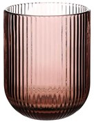Ποτήρι Μοβ Γυαλί 260ml Σετ 6Τμχ ANKOR