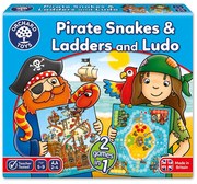 Pirate Snakes and Ladders + Ludo Board Game Orchard Toys