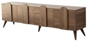 Έπιπλο Τηλεόρασης New Line 552NOS2426 180x35x50cm Walnut