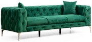 Καναπές Τριθέσιος Como 569HLN1134 237x90x70cm Green