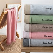 Ριχτάρι Oba-2 Ciel-Beige Palamaiki Πολυθρόνα 170x180cm Βαμβάκι-Πολυέστερ