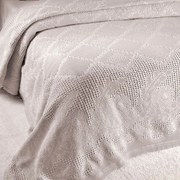 Κουβέρτα ΣΧ.573 Beige Down Town Μονό 170x240cm 100% Cotton