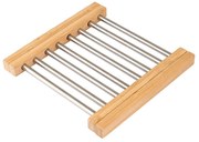 Estia Βάση Μαγειρικού Σκεύους Bamboo Essentials Με Ανοξείδωτο Ατσάλι Πτυσσόμενη 22x21.3x2.2cm
