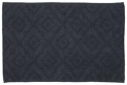 Πατάκι Μπάνιου Aztec Dark Grey Sealskin 60X90 100% Βαμβάκι