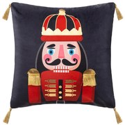 Χριστουγεννιάτικο Μαξιλάρι Βελουτέ (40x40) A-S Nutcracker 183775