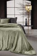 ΜΟΝΗ ΚΟΥΒΕΡΤΑ 160x240cm GUY LAROCHE ΜΑΞΙΛΑΡΙ ΦΙΓΟΥΡΑΣ  - VELVET KHAKI