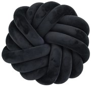 Διακοσμητικό Μαξιλάρι Βελουτέ (Φ35) Das Home 2290 Black