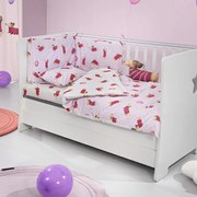 Σετ Κούνιας 3τμχ Saint Clair Pet Fuchsia