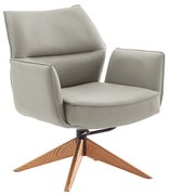 Bali Καρεκλα Relax Μαύρη + Υποπόδιο 83x86x102 cm