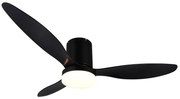 Ανεμιστήρας Reality Lighting -RL GÖTEBORG R64202132 Μαύρο Ματ (Black Mat) 2700 - 6000K