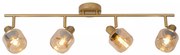 Φωτιστικό Οροφής Lucide 77979-04-02 BJORN Χρυσό Χρώμα (Gold Coloured)