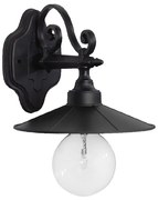 Απλίκα Τοίχου Heronia Petra 07-1210 Black