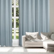 Κουρτίνα 2240 Με Τρουκς Light Blue Das Home 140X270cm Πολυέστερ