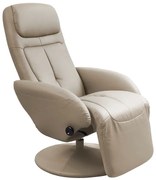 Πολυθρόνα Relax Sylvia-Cappuccino - 77.00Χ80.00Χ101.00cm