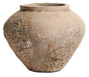 Πήλινο Βάζο Trace 30 Coral Sand Terracotta H30xØ40 cm MUUBS