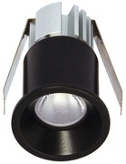 Σποτ Χωνευτό VK/04146/B/W Φ3,5cm Led 180-200Lm 3W 3000K Dimmable Black VKLed Round