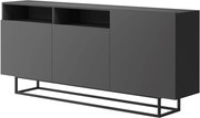 Lh-homefurniture Μπουφές Enjoy Γραφίτης 180x82x37cm 21113-ENJ-B-g