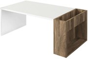 Τραπεζάκι Σαλονιού View 0215977 95x50x34cm White-Walnut