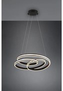 Κρεμαστό Φωτιστικό Οροφής LED 60W IP20 Nuria 514260142 Trio Lighting-326210132-Μαύρο 326210132