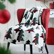 Χριστουγεννιάτικη Κουβέρτα Καναπέ (130x160) S-F Klaus Vert P2D833001