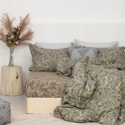 Φανελένια Σεντόνια Μονά (Σετ) Palamaiki Cosy CW286 Πράσινο ΧΩΡΙΣ ΛΑΣΤΙΧΟ 170x265