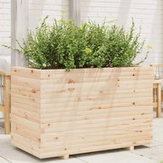 vidaXL Ζαρντινιέρα 110x60x72 εκ. από Μασίφ Ξύλο Πεύκου