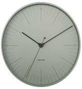 Ρολόι Τοίχου Index KA5769GR Φ40cm Grey Karlsson Μέταλλο