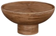 MOSI COFFEE TABLE ΦΥΣΙΚΟ 80x80xH40cm