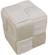 Σκαμπό Jisko 257-000028 38x38x40cm Beige