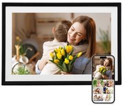 VEVOR 260 mm Digital Picture Frame 32GB Touchscreen 2-Pack Wi-Fi Photo Frames