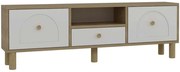 Έπιπλο Τηλεόρασης Notre Bohem 475OLV1470 140x29,6x45cm Oak-White
