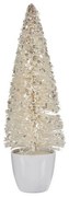 Χριστουγεννιάτικο δέντρο Krist+ Λευκό Πλαστική ύλη 10 x 33 x 10 cm