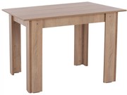 ΤΡΑΠΕΖΙ ΚΟΥΖΙΝΑΣ  KELVIN SONOMA OAK 110x80x77Υεκ.