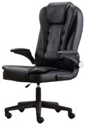 OEM Καρέκλα Γραφείου-Gaming Chair YT-016 Μαύρη Δερμάτινη