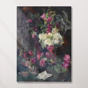 Πίνακας σε καμβά Λουλούδια KNV2515 30cm x 40cm