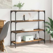 vidaXL Βιβλιοθήκη Παλιό Ξύλο 100 x 33 x 100 εκ.