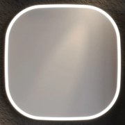 Καθρέφτης LED ENZA  100cm Μπεζ MDF 18mm Λάκα με περιμετρικό φωτισμό και αισθητήρα 3MENZ100BSM 3MENZ100BSM